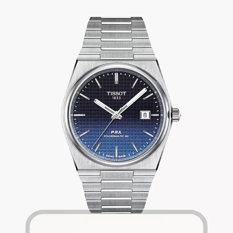 Tissot PRX Powermatic 80 Gradient 40mm Dial Men's Watch- T137.407.11.051.01